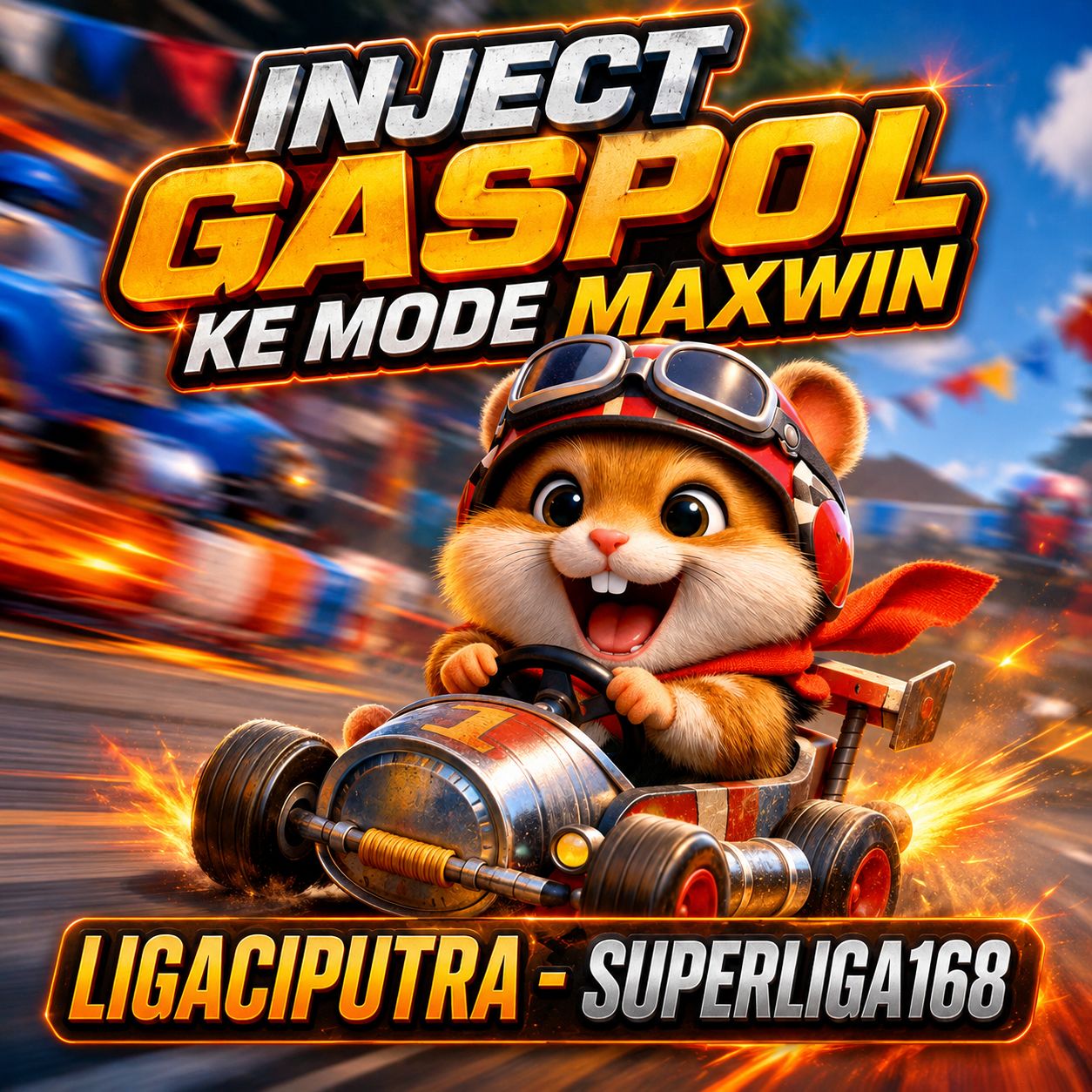 LIGACIPUTRA - SUPERLIGA168: Inject gaspol maxwin